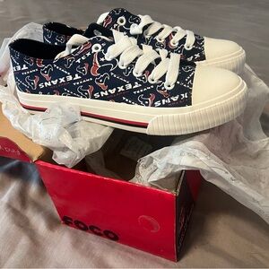Navy Women’s Texans Sneakers - New!